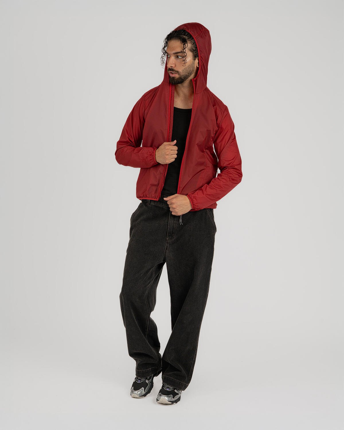 ROA Hue Packable Wind Jacket | RBMW0538FA355-RED0002 | AFEW